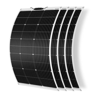 Panneau solaire flexible 400W pour camping et bateau