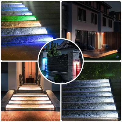 Spot Solaire Extérieur Clipsable Escalier Lentille Antivol
