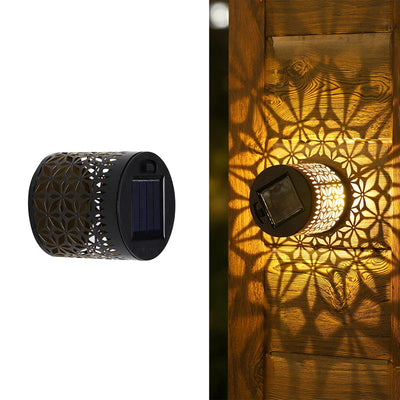 Lampe Murale Solaire Projecteur Étanche Jardin Terrasse Allée