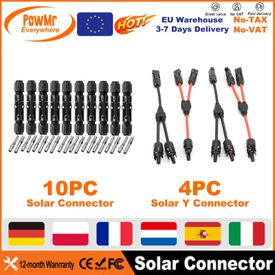 Connecteurs Solaires Étanches pour Panneaux