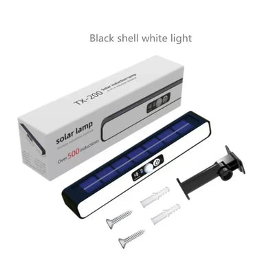 Lampe Clôture Solaire à Clip 36 LED Détecteur de Mouvement