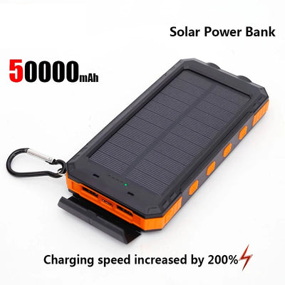 Chargeur Solaire 200000mAh Grande Capacité