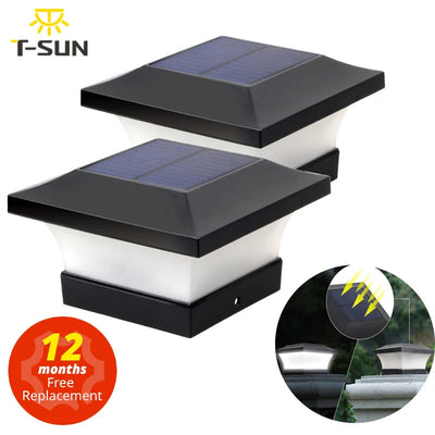 Lampe Solaire Décoration Jardin Étanche IP65 Clôture Mur