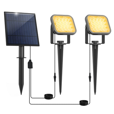 Lampe Solaire Extérieure IP65 Éclairage Paysage Jardin