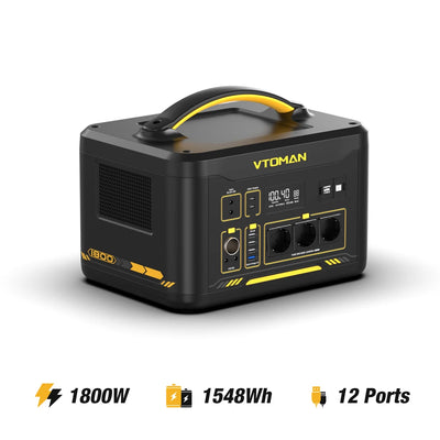 Générateur Solaire Portable 1548Wh LiFePO4 Camping - vue 8