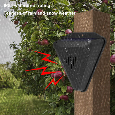 Répulsif Solaire Oiseaux à Minuteur 13 Sons IP55