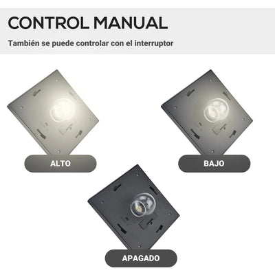 Lampadaire Solaire Extérieur Outsunny 3 Lanternes 1,82 m