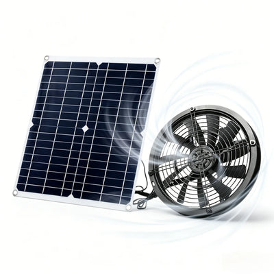 Extracteur Solaire d'Air pour Chenil, Basse-Cour et Serre