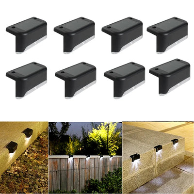 Lampe Solaire Escalier et Marche LED Étanche IP65