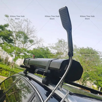 Douche Solaire de Camping 30L, Réservoir de Toit pour 4x4
