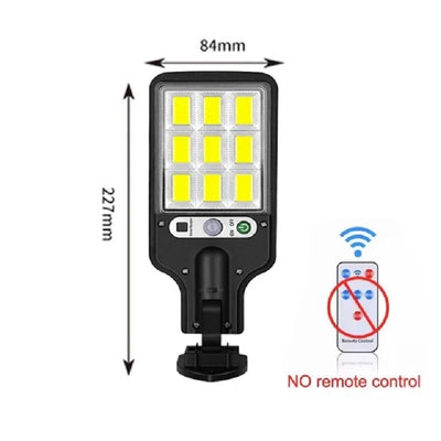 Lot de Lampes Solaires Extérieures Détecteur de Mouvement avec Télécommande