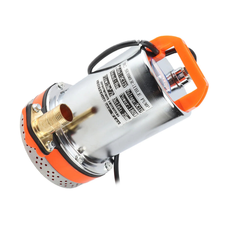 Pompe Solaire Submersible Piscine 12V 180W et 24V 220W