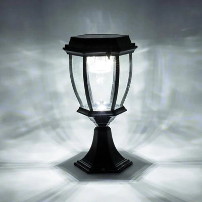 Lampe Solaire de Poteau Étanche Pilier Jardin - vue 2