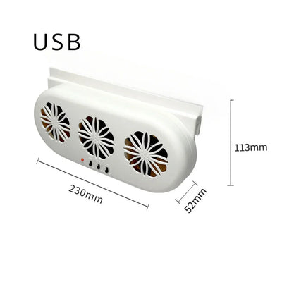 Ventilateur Solaire d'Extraction pour Voiture