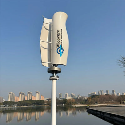 Éolienne Verticale 5000W à 10 kW 12V 24V 48V Kit Complet