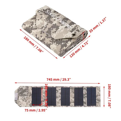 Panneau Solaire Pliable 60W 80W 100W Camping