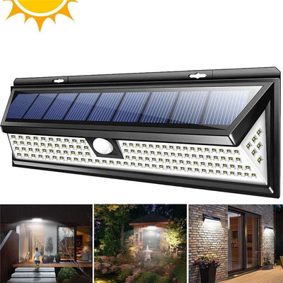 Applique Murale Solaire Extérieur Détecteur de Mouvement 118 LED