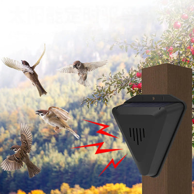 Effaroucheur Solaire Oiseaux 13 Modes Sonores Extérieur