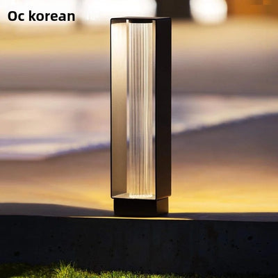 Lampe Solaire de Pelouse Étanche pour Jardin