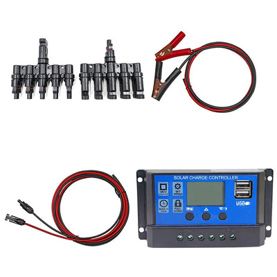 Régulateur de Charge Solaire PWM 12V/24V