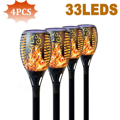 Lot de lampes torches solaires