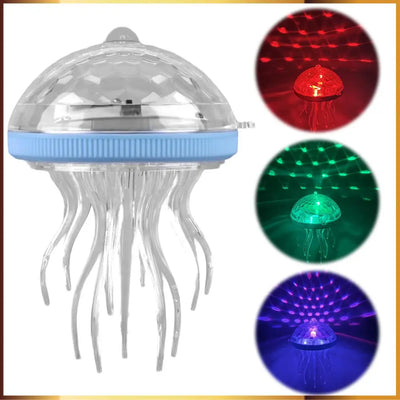 Lampe Solaire Flottante Méduse Multicolore Piscine et Aquarium