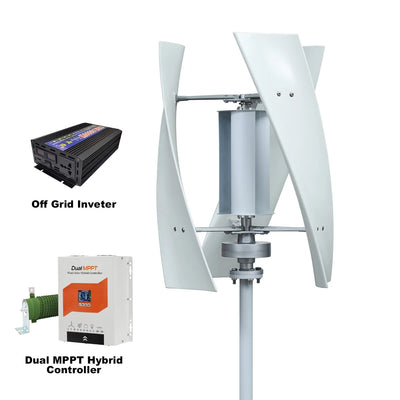 Éolienne Verticale Maglev 3 kW à 5 kW Basse Vitesse