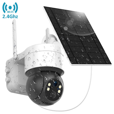 Caméra Solaire de Surveillance WiFi 4G PTZ Extérieure - vue 12