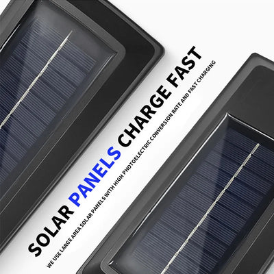 Lot de Lampes Solaires Extérieures Détecteur de Mouvement pour Allée