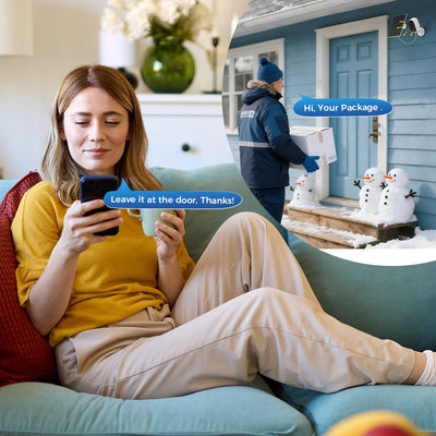 Caméra Solaire WiFi 1080P Détection IA et Vision Nocturne