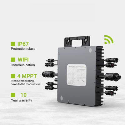 Micro-Onduleur Solaire 2000W 4 MPPT WiFi IP67