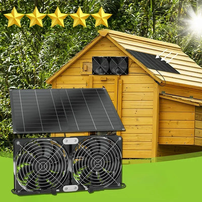 Ventilateur Solaire de Ventilation pour Serre