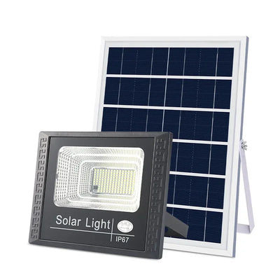 Projecteur Solaire 30W Télécommande Étanche IP67 Villa