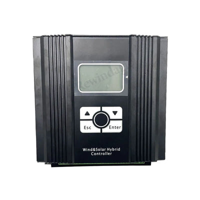 Régulateur Hybride MPPT Solaire 1500W et Éolien 2000W Bluetooth