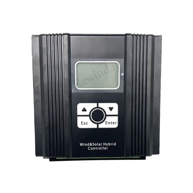 Régulateur Hybride MPPT Solaire 1500W et Éolien 2000W Bluetooth