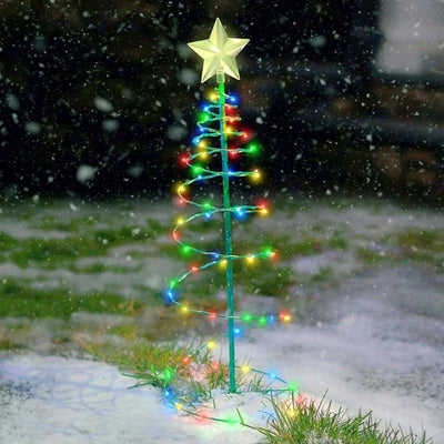 Guirlande Solaire LED Étanche Décoration d'Arbre de Noël