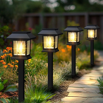 Balise Solaire Jardin Ambiance Lot Jusqu'à 10 Pièces