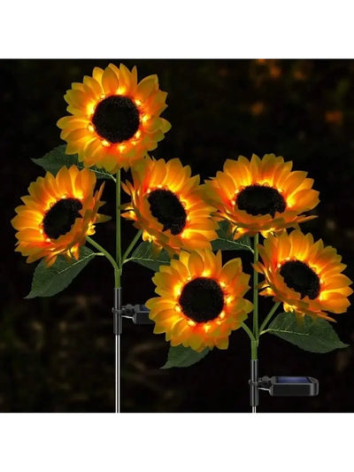 Lampe Solaire Tournesol à Planter Jardin