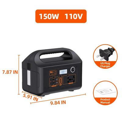 Station d'Énergie Solaire Portable 150W - vue 13