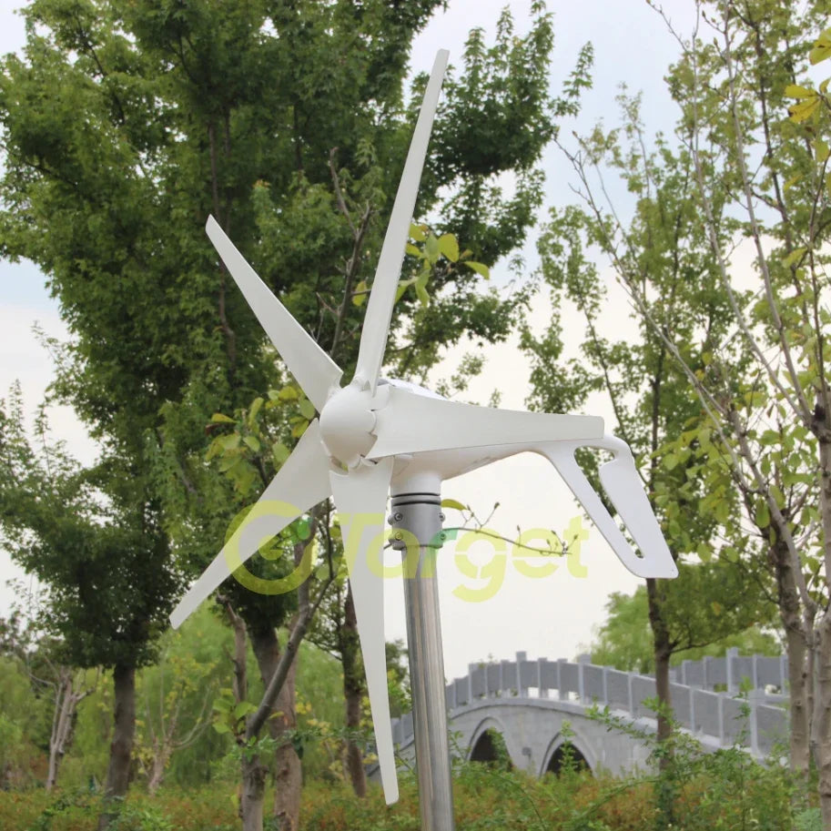 Éolienne Domestique 10kW Horizontale Contrôleur MPPT Hybride