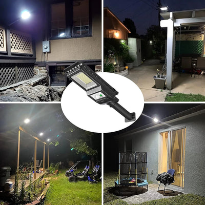 Applique Murale Solaire Détecteur Mouvement Imperméable Jardin Clôture