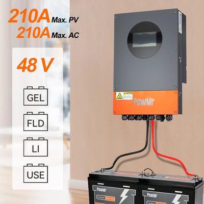 Onduleur Solaire Hybride 10,6 kW 48V MPPT - vue 3