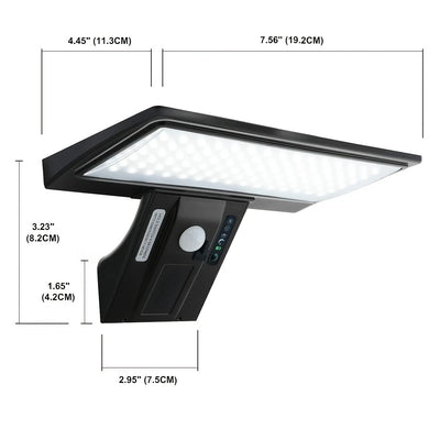 Applique Murale Solaire Extérieur Détecteur de Mouvement 90 LED
