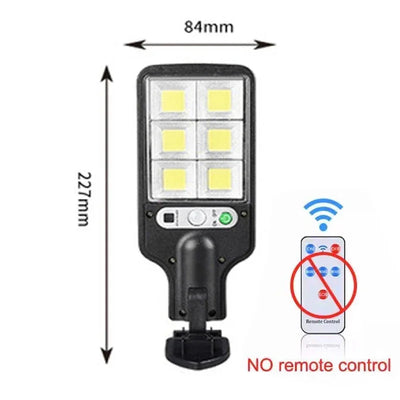 Lot de Lampes Solaires Extérieures 200 COB Détecteur de Mouvement