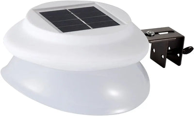Applique Murale Solaire Extérieur Gouttière 9 LED Étanche