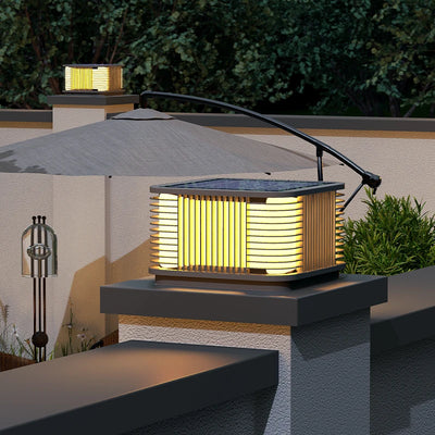 Applique Solaire Murale LED Étanche Décorative Extérieure