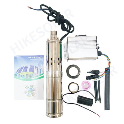 Pompe Solaire Submersible à Vis 400W 48V MPPT 3 Pouces