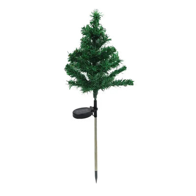 Lampe Solaire Arbre de Noël LED pour Pelouse et Allée