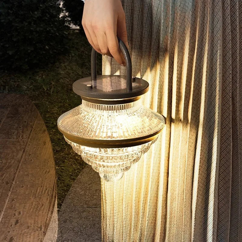 Lampe Solaire de Pelouse Étanche pour Cour