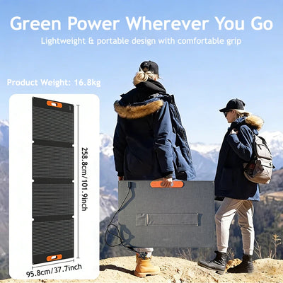 Panneau Solaire Pliable Portable 420W Étanche